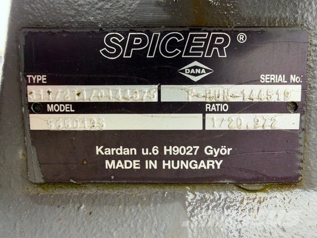 Spicer DANA 311/211 NEW AXLES Axles