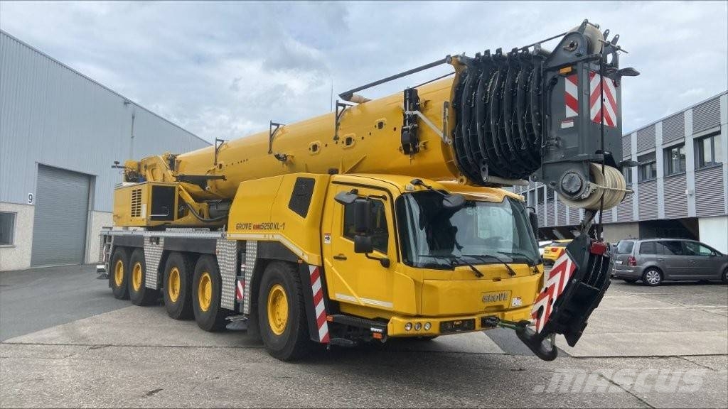 Grove GMK 5250 XL-1 Rabljene dizalice za težak teren