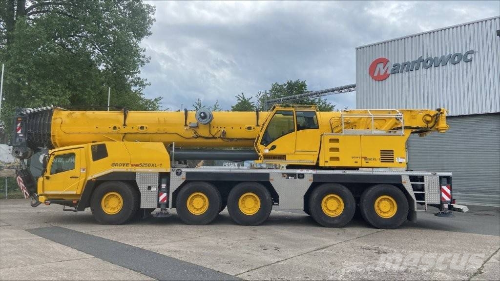 Grove GMK 5250 XL-1 Rabljene dizalice za težak teren