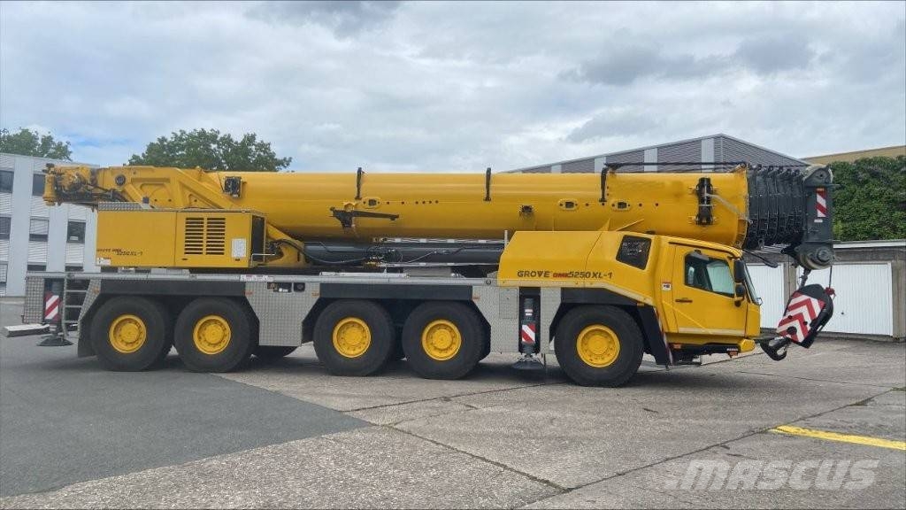 Grove GMK 5250 XL-1 Rabljene dizalice za težak teren