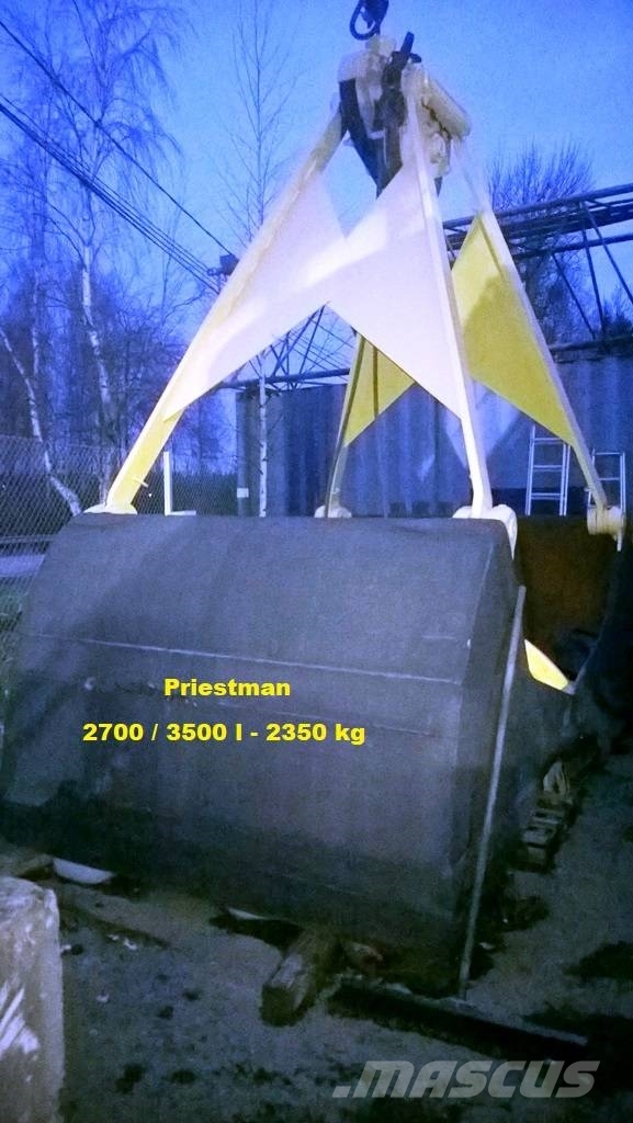 Priestman kauhoja, nostokoreja ym apulaitteita Accessoires et pièces pour grue