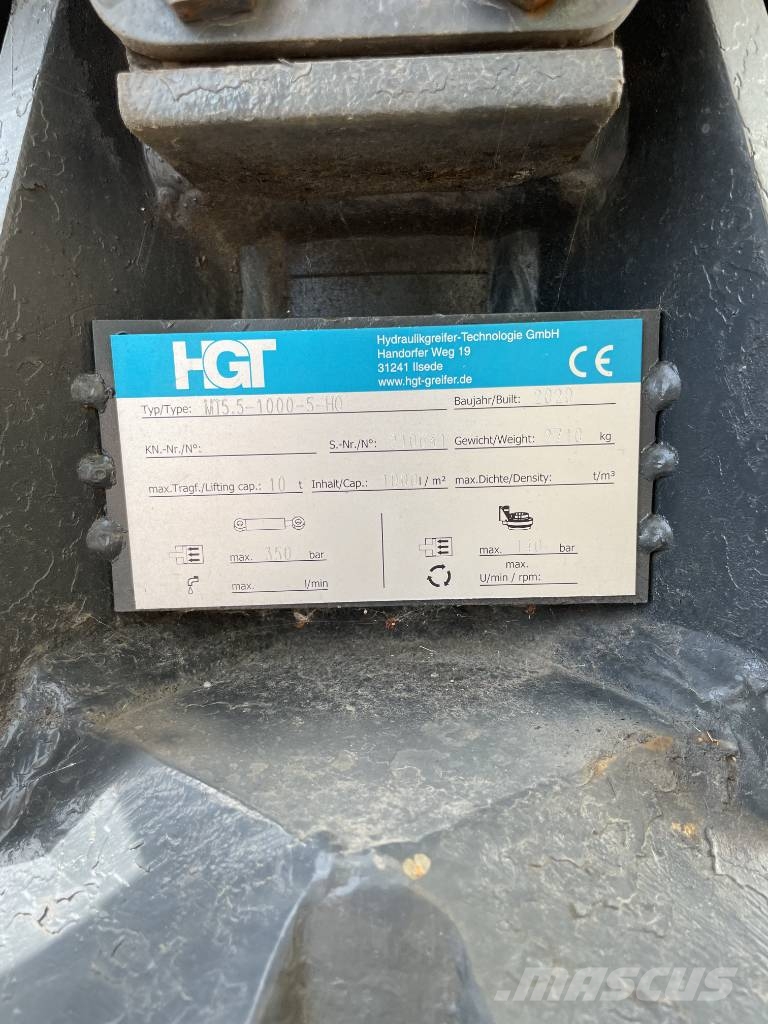HGT MT5.5-1000-5-HO Grijpers
