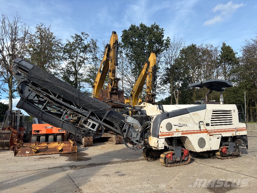 Wirtgen W 100 F Asfalto šalto frezavimo technika