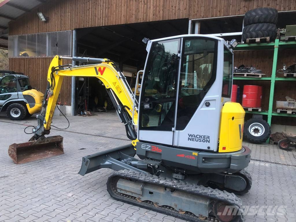 Wacker Neuson EZ 36 ミニ油圧ショベル 7t以下(ミニユンボ・ミニディガー)