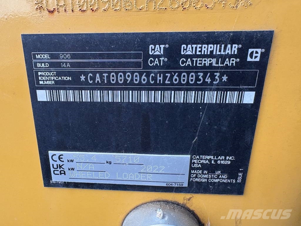 CAT 906 Cargadoras sobre ruedas