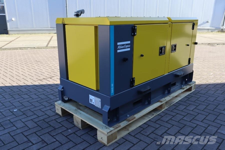 Atlas Copco QAS 40 ST3 Valid inspection, Diesel, 40 kVA Générateurs diesel