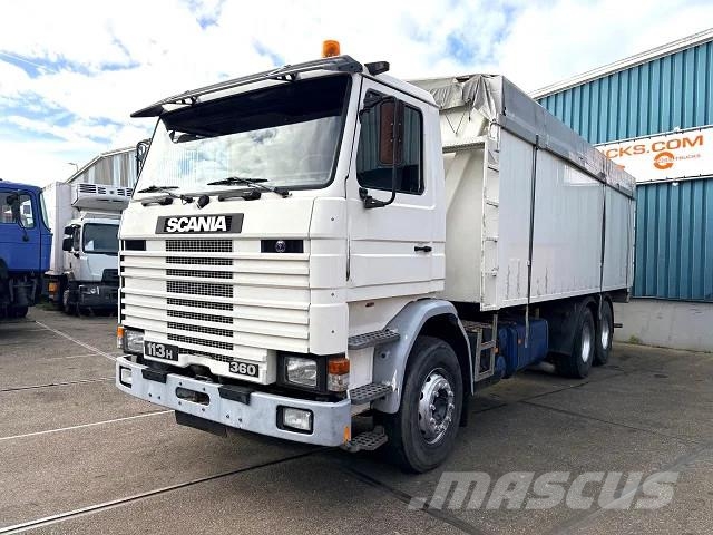 Scania R113-360 HL 6x2 FULL STEEL SUSPENSION BULK KIPPER Kipper