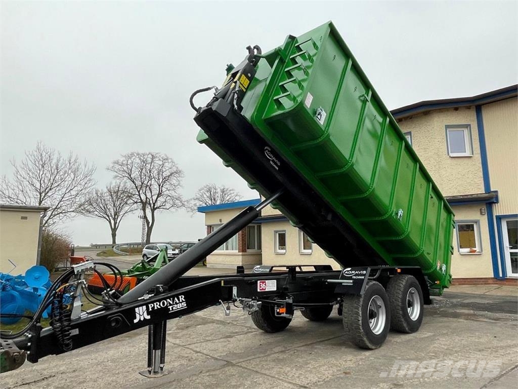 Pronar T285 + Container Neuer Preis! Anhänger mit Hakenlift