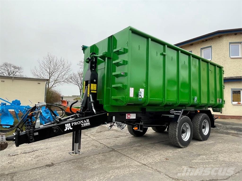 Pronar T285 + Container Neuer Preis! Anhänger mit Hakenlift