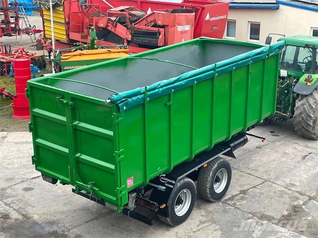 Pronar T285 + Container Neuer Preis! Anhänger mit Hakenlift