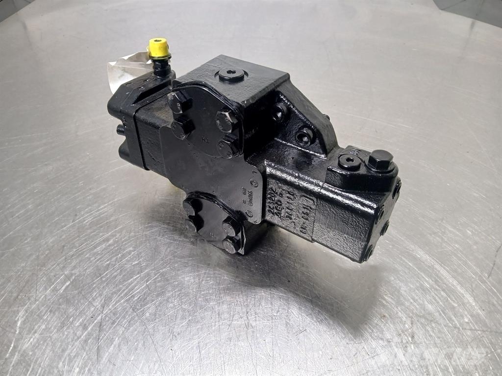 Terex TW110-Rexroth A6VM107/63W-Cover plate/Control part Hydraulik