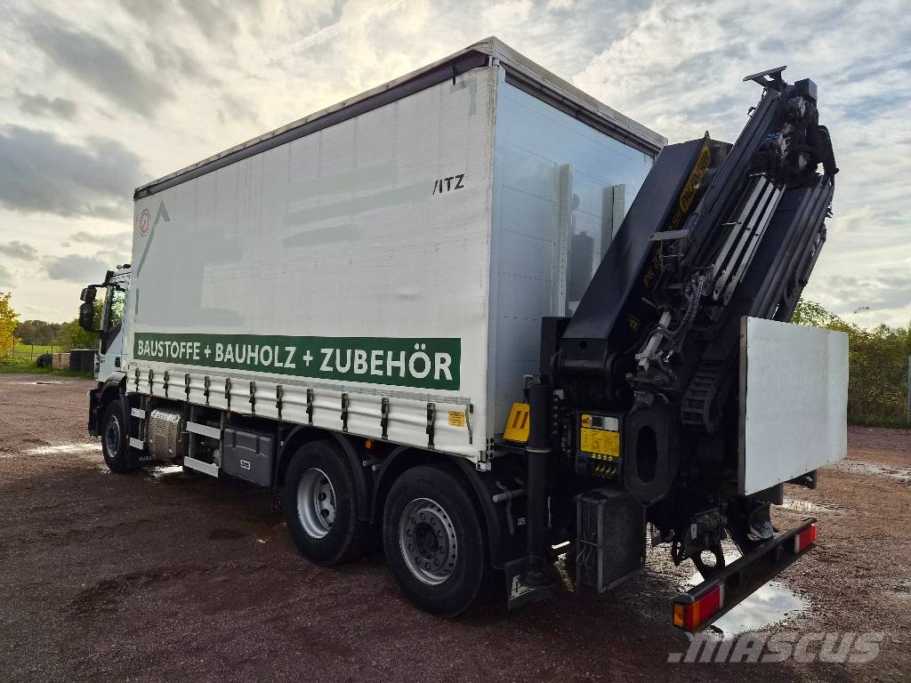 Iveco AD260SY 360 E6 / FS-D /PK 27002 -SH D 56.Tkm Tovornjaki s ponjavo
