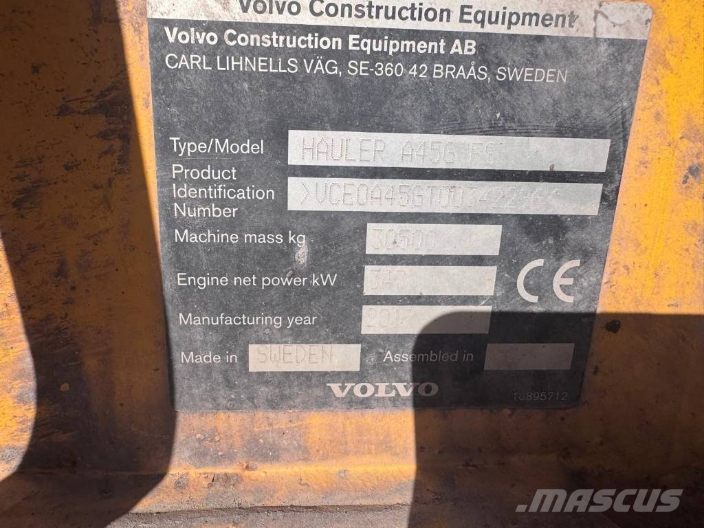 Volvo A 45 G FS Zglobni demperji