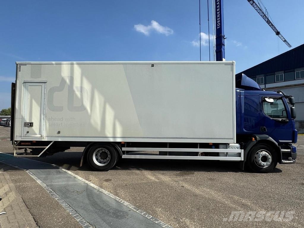 Volvo FL 250 GESLOTEN BAKWAGEN + KLEP Umpikorikuorma-autot