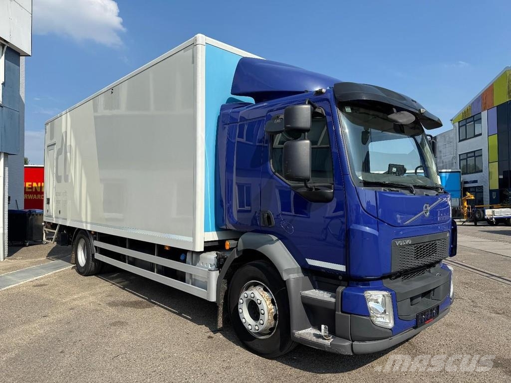 Volvo FL 250 GESLOTEN BAKWAGEN + KLEP Umpikorikuorma-autot