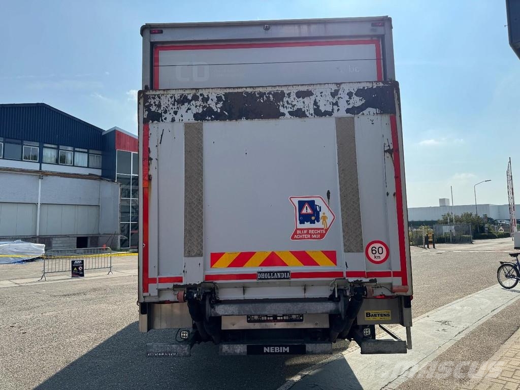 Volvo FL 250 GESLOTEN BAKWAGEN + KLEP Umpikorikuorma-autot