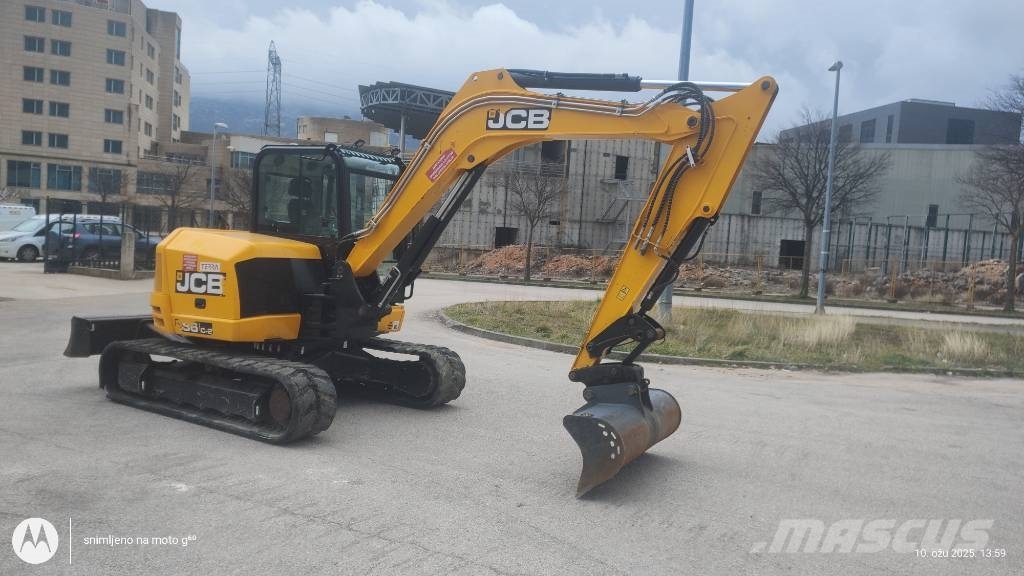 JCB 86 C-2 + Mechanical Quick Hitch Midigraafmachines 7t - 12t