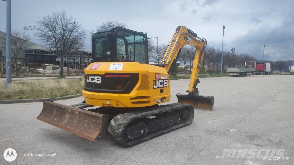 JCB 86 C-2 + Mechanical Quick Hitch Midigraafmachines 7t - 12t