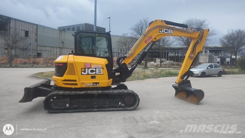 JCB 86 C-2 + Mechanical Quick Hitch Midigraafmachines 7t - 12t