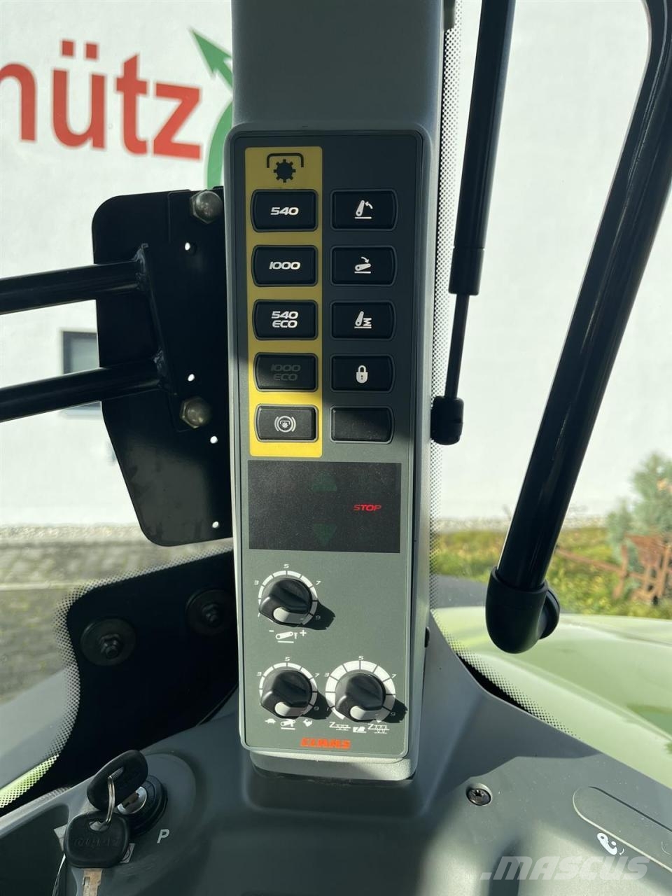 CLAAS Axion 870 CMATIC,FZW, S10 RTK, 3550Bh 트랙터