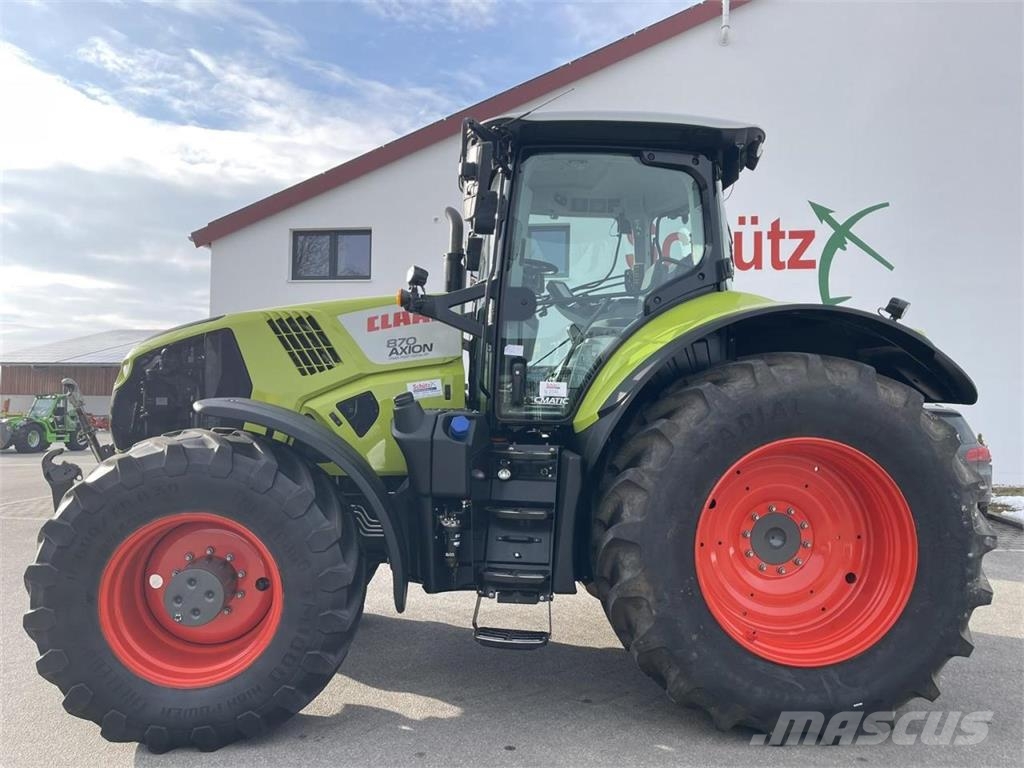 CLAAS Axion 870 CMATIC,FZW, S10 RTK, 3550Bh Tractors