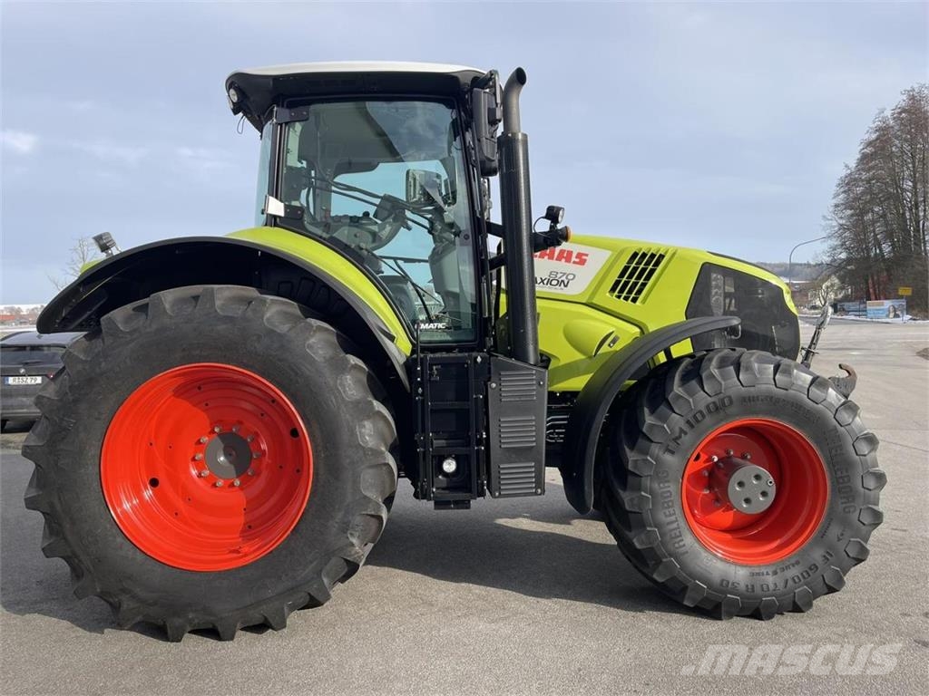CLAAS Axion 870 CMATIC,FZW, S10 RTK, 3550Bh 트랙터