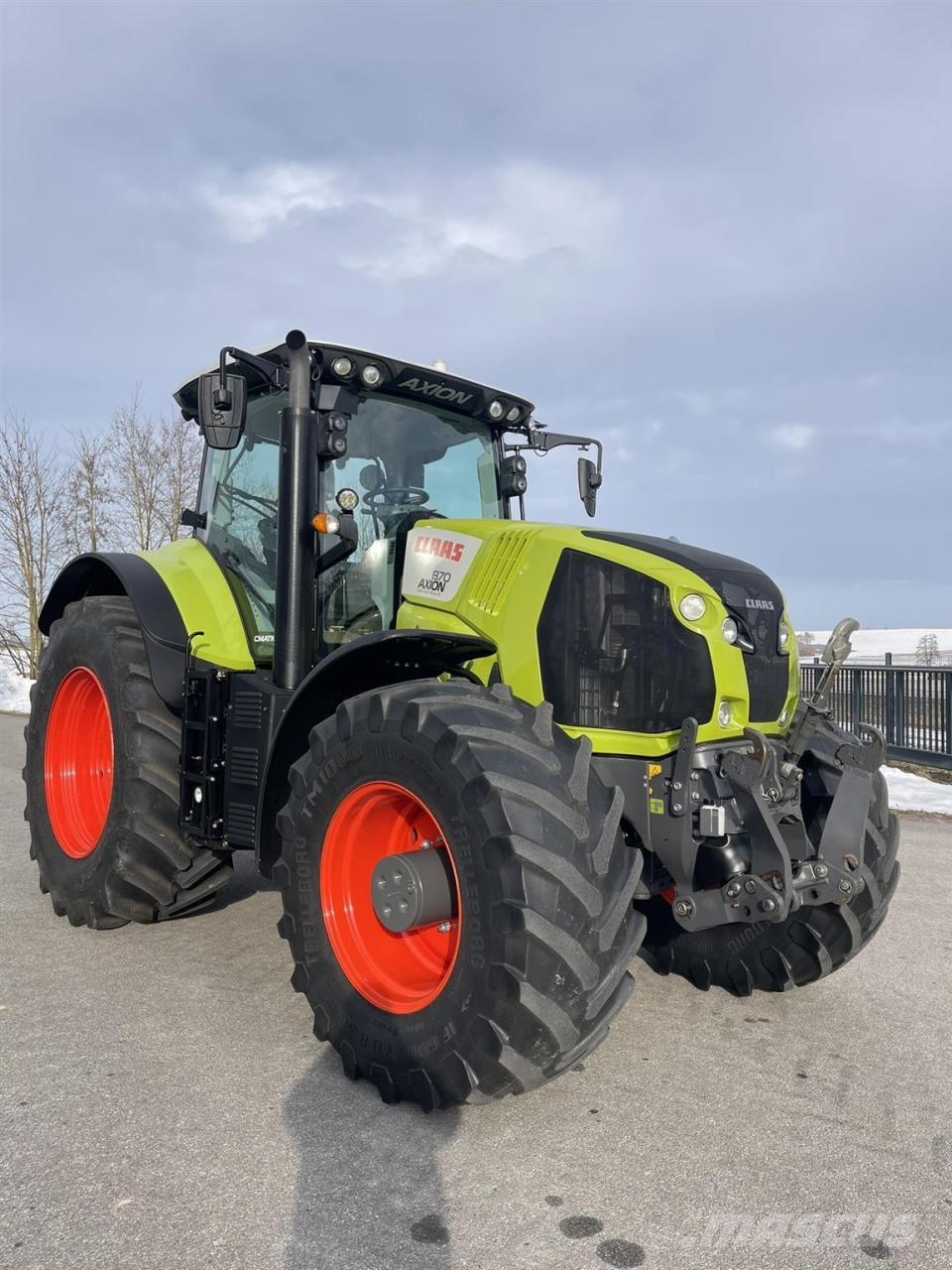 CLAAS Axion 870 CMATIC,FZW, S10 RTK, 3550Bh 트랙터