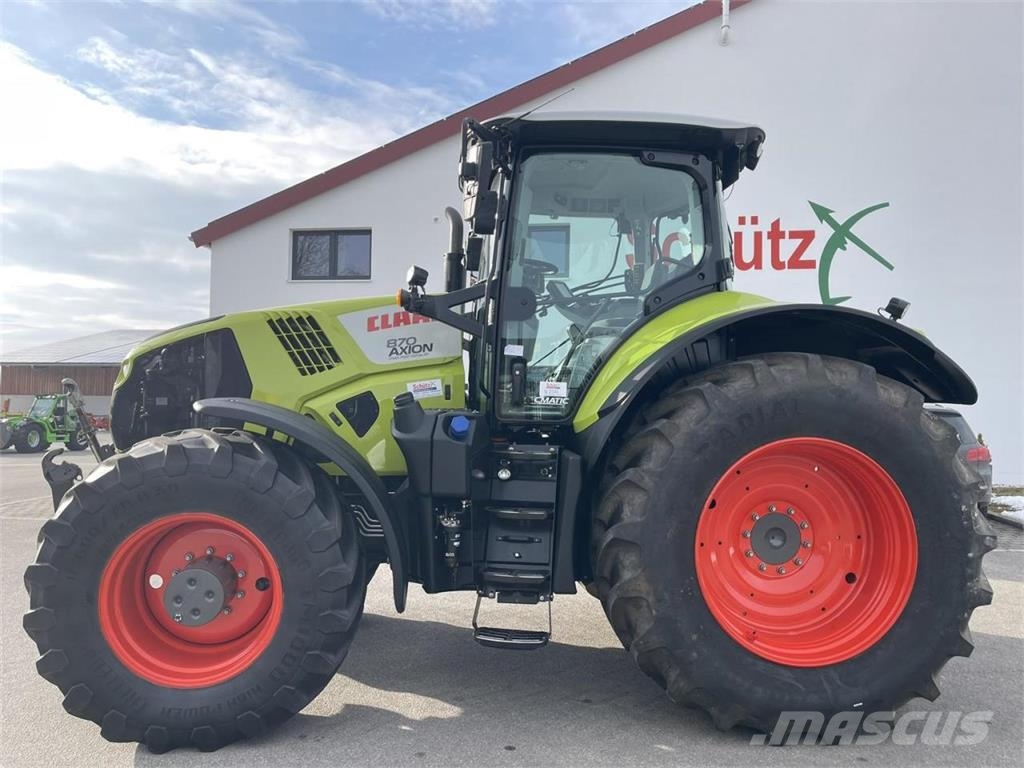 CLAAS Axion 870 CMATIC,FZW, S10 RTK, 3550Bh 트랙터