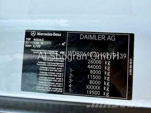 Mercedes-Benz Arocs 2545/6x2/Retarder/Getreidekipper/Komplettzug Billenő teherautók