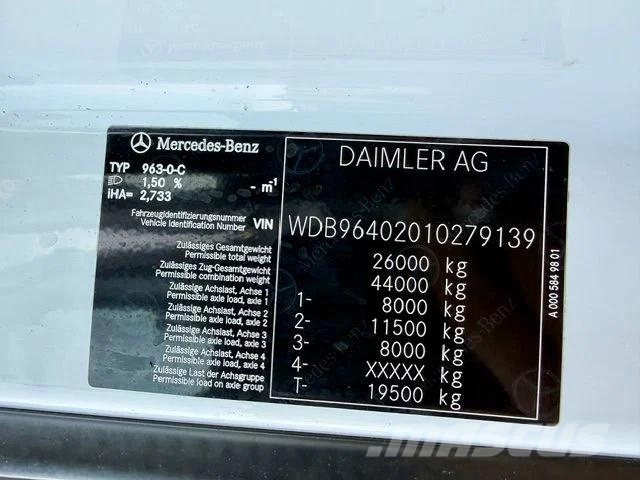 Mercedes-Benz Arocs 2545/6x2/Retarder/Getreidekipper/Komplettzug Camiones bañeras basculantes o volquetes