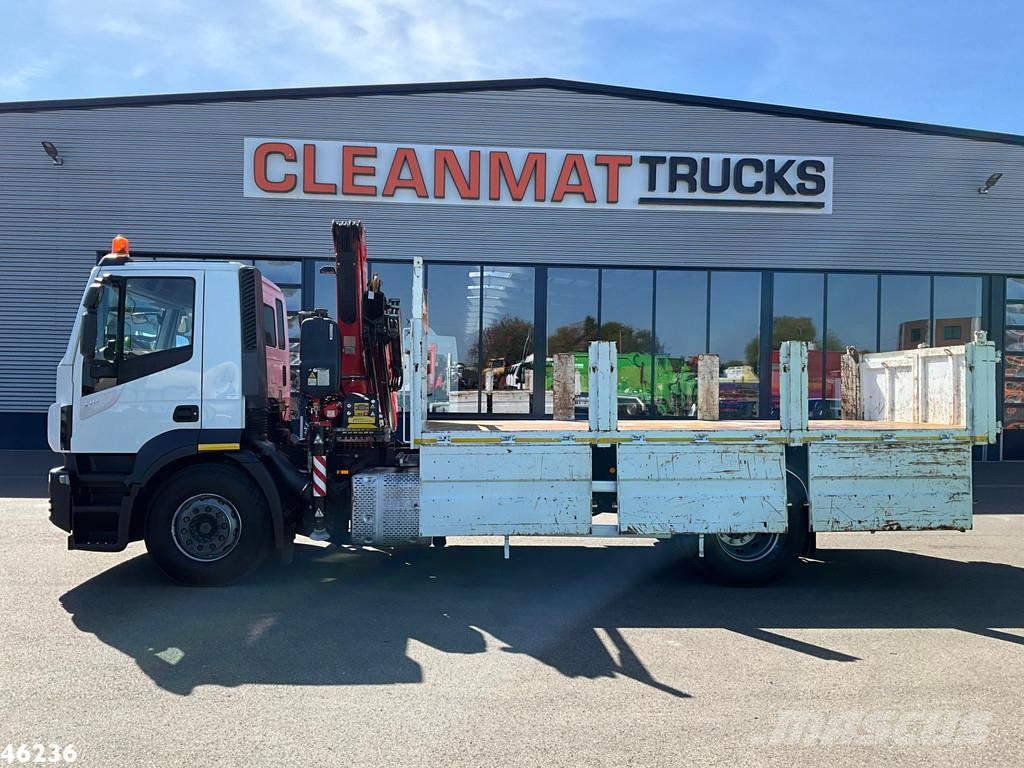 Iveco Stralis AD190S31 Euro 6 Fassi 15 Tonmeter laadkraa Bañeras basculantes usadas
