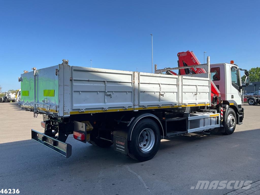 Iveco Stralis AD190S31 Euro 6 Fassi 15 Tonmeter laadkraa Bañeras basculantes usadas