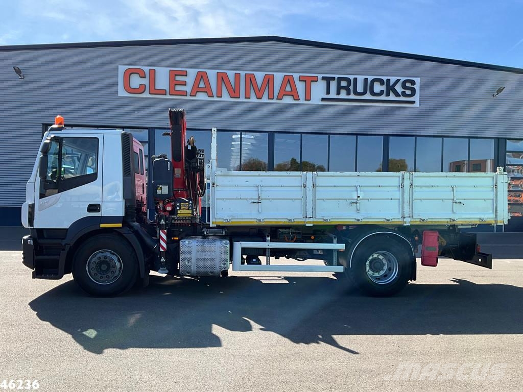 Iveco Stralis AD190S31 Euro 6 Fassi 15 Tonmeter laadkraa Bañeras basculantes usadas