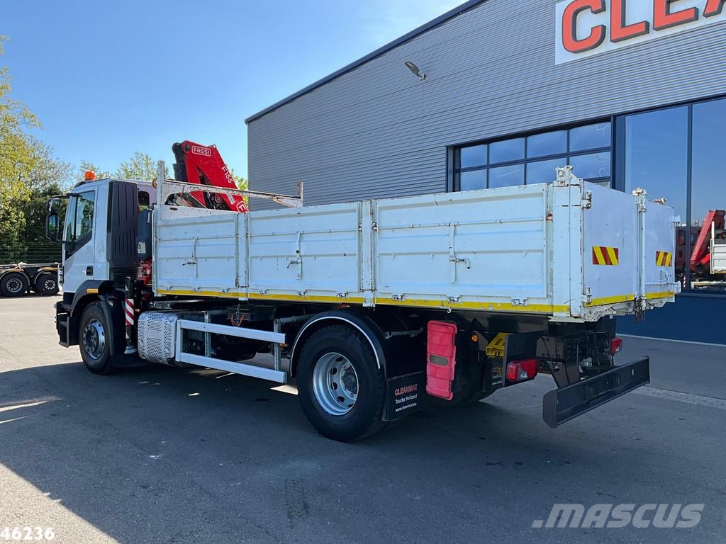 Iveco Stralis AD190S31 Euro 6 Fassi 15 Tonmeter laadkraa Bañeras basculantes usadas