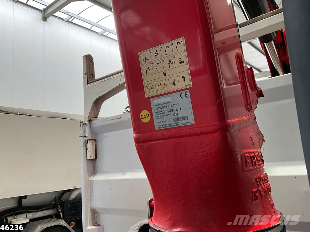 Iveco Stralis AD190S31 Euro 6 Fassi 15 Tonmeter laadkraa Bañeras basculantes usadas