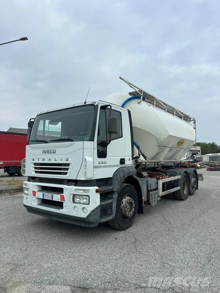 Iveco STRALIS 350 CON CISTERNA TRASPORTO GRANULATI Trekkers