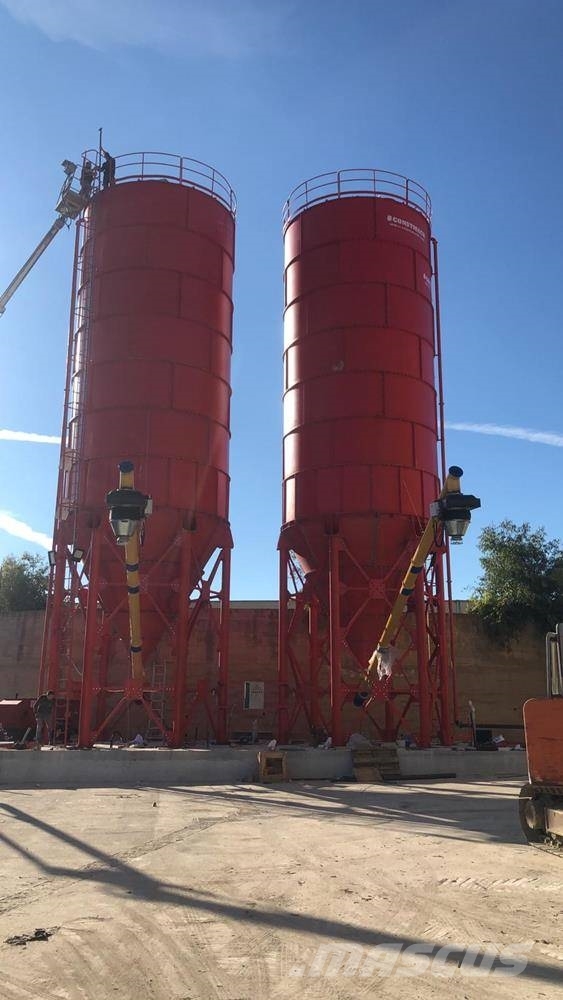 Constmach 300 Ton Capacity Cement Silo Akcesoria