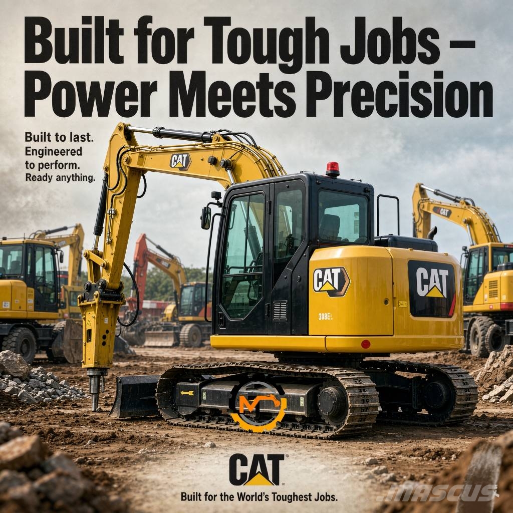CAT 308E2 Koparki gąsienicowe