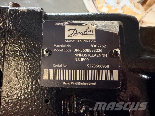 Danfoss JRRS60 HYDRAULIC DUBLE PUMP Hydraulics
