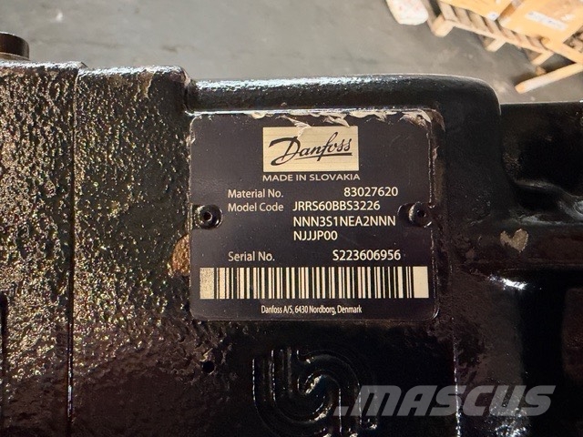 Danfoss JRRS60 HYDRAULIC DUBLE PUMP Hydraulics