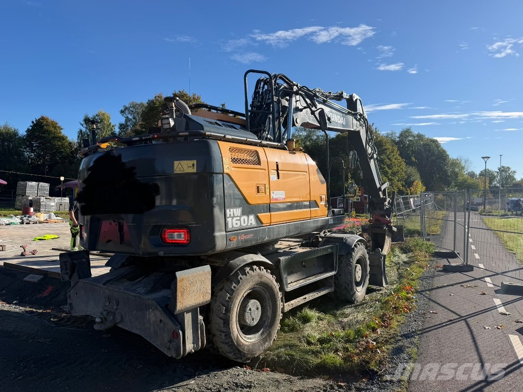 Hyundai HW 160 A Ratasekskavaatorid
