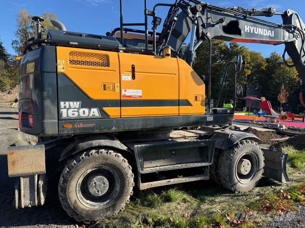 Hyundai HW 160 A Ratasekskavaatorid