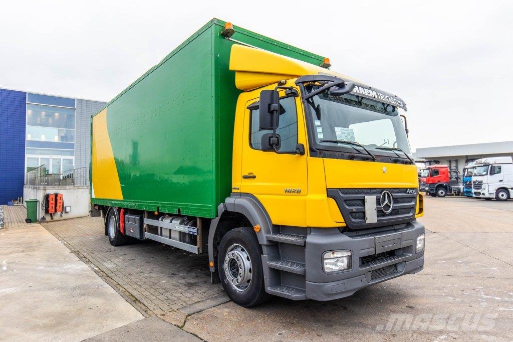 Mercedes-Benz AXOR 1829 L+DHOLLANDIA 3T. 貨箱式卡車
