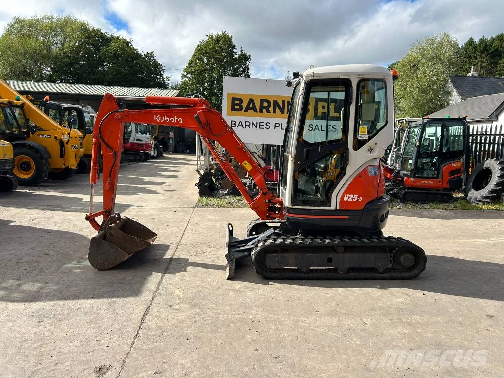 Kubota U 25-3 Miniekskavaatorid < 7 t