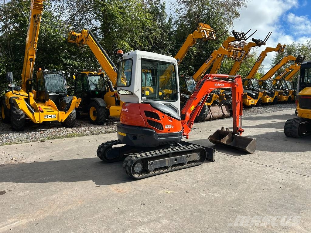 Kubota U 25-3 Miniekskavaatorid < 7 t