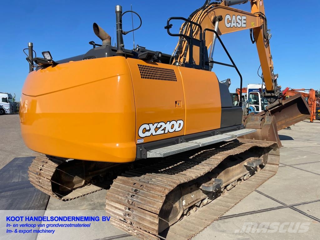 CASE CX 210D! 7500H-GPS-Kantelstuk-2xBak Crawler excavators