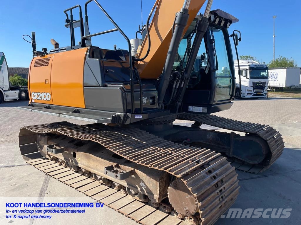 CASE CX 210D! 7500H-GPS-Kantelstuk-2xBak Crawler excavators