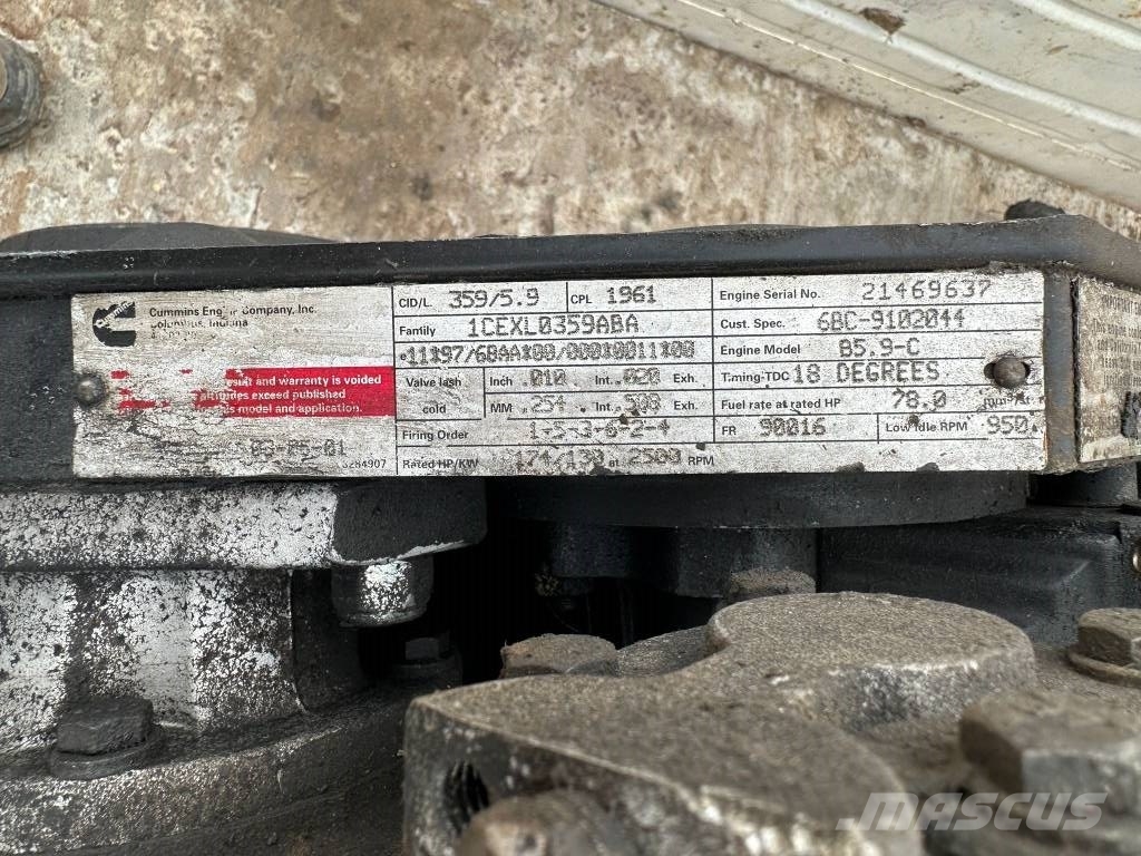 Cummins 359/5.9 Engines