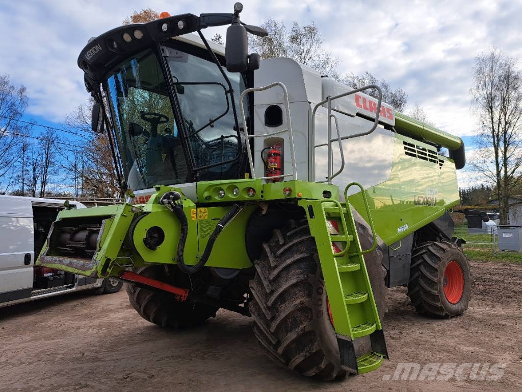 CLAAS Lexion 670 Θεριζοαλωνιστικές μηχανές