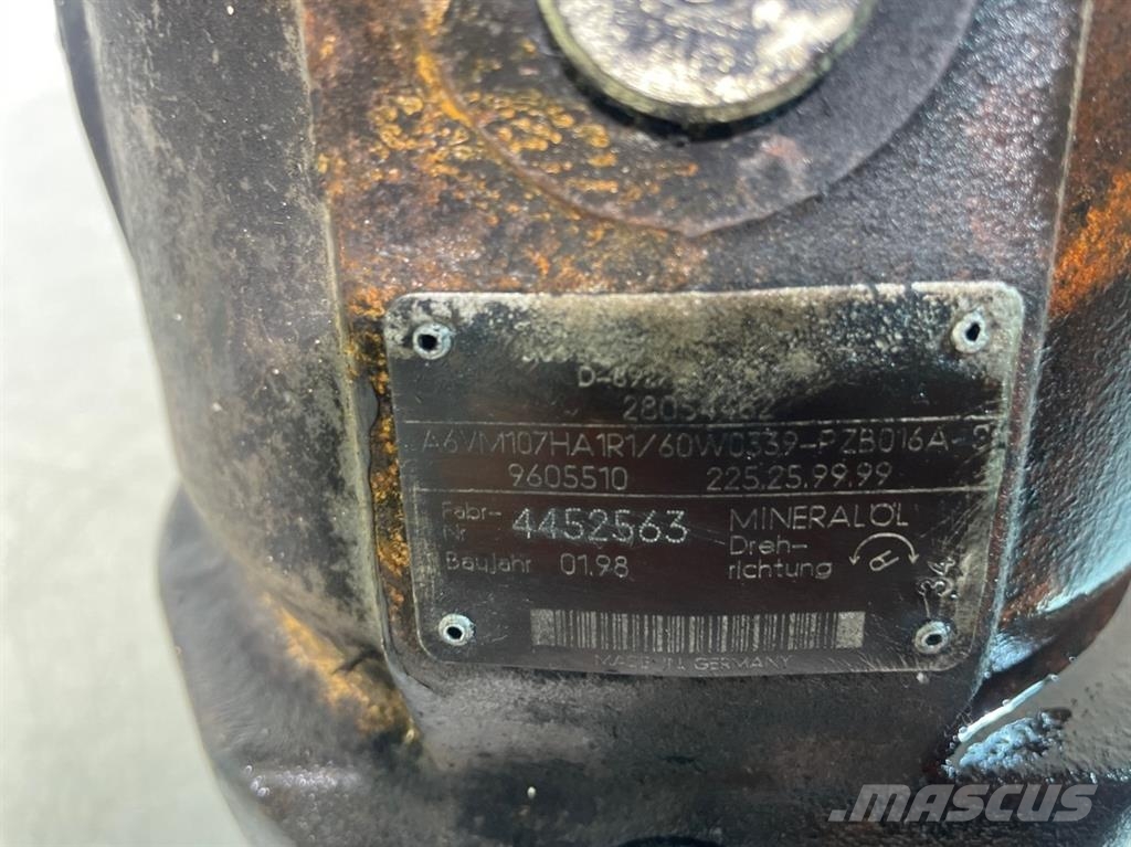 Zettelmeyer ZL602-28054462-Brueninghaus A6VM107-Drive motor Hydraulikk